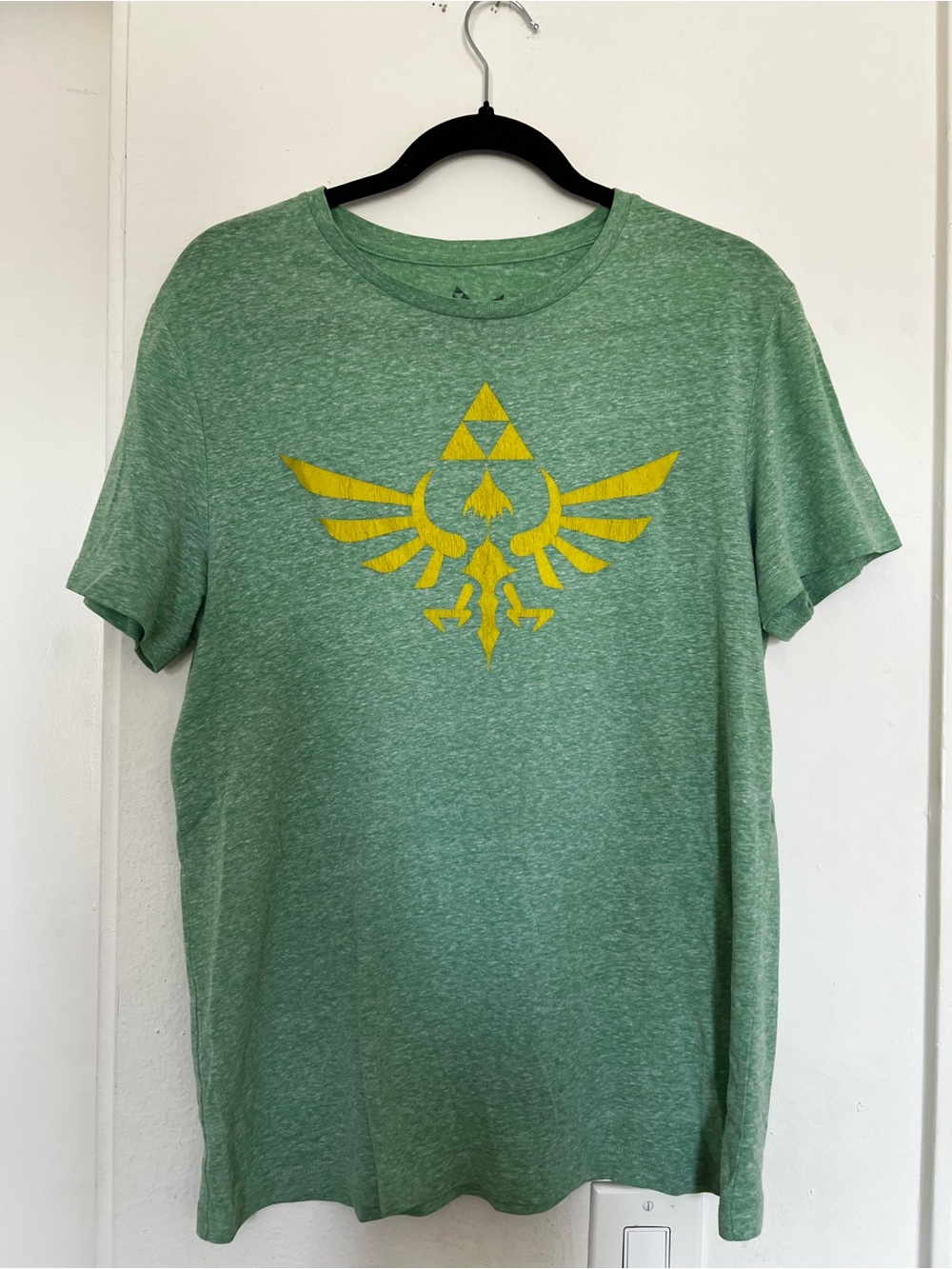 Zelda Green Short-Sleeve Graphic Crewneck T-Shirt